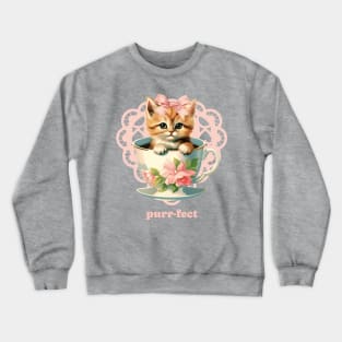 Purr-fect Kitty Crewneck Sweatshirt